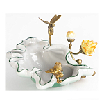 Чаша фигурная с обитателями леса и цветами Eden Garden варинант исполнения - 4 | Loft Concept в Челябинске