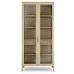 Витрина стеклянная 2-х дверная с ящиками и 5-ю полками Harper Line варинант исполнения - 2 | Loft Concept в Челябинске