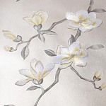 Обои Magnolia Canopy Colourway SC-288 on Natural Mica metallic silk варинант исполнения - 1 | Loft Concept в Челябинске