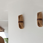 Бра плетеное из ротанга Chainmail варинант исполнения - 4 | Loft Concept в Челябинске