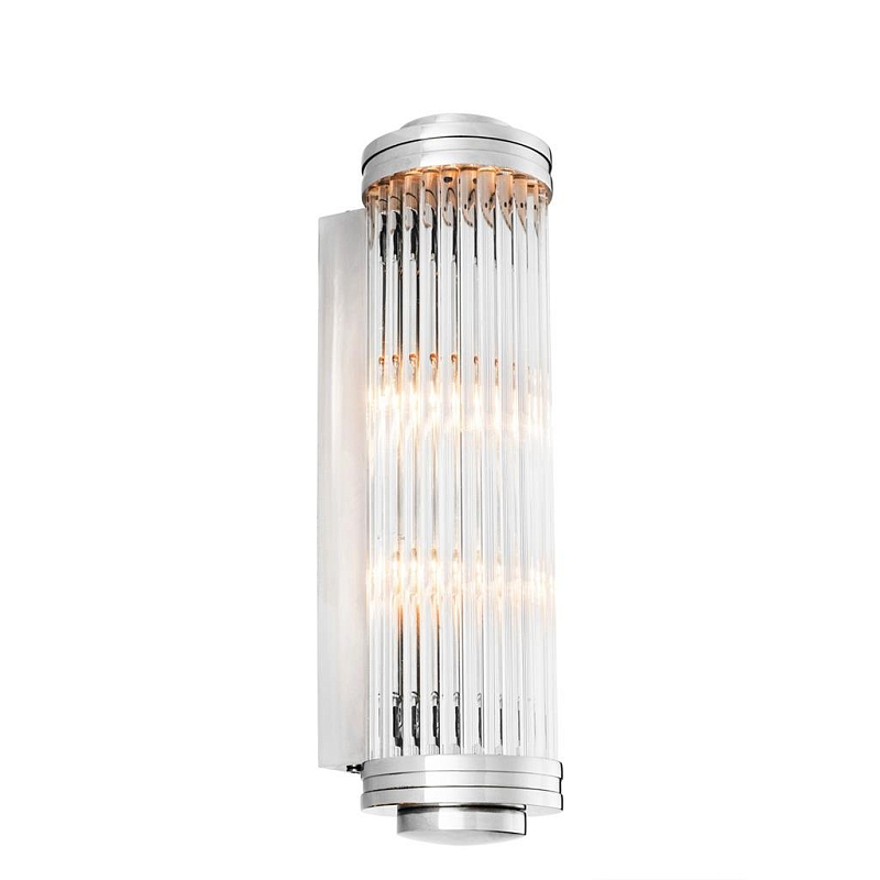 Бра Wall Lamp Gascogne L Nickel Никель Прозрачное Стекло Бра Wall Lamp Gascogne L Nickel Никель Прозрачное Стекло в Челябинске | Loft Concept
