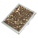Портсигар с газовой зажигалкой из натурального камня Офит Благородный Stone Cigarettes Cases варинант исполнения - 1 | Loft Concept в Челябинске
