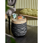 Приставной столик с фактурой под натуральное дерево Immortality варинант исполнения - 4 | Loft Concept в Челябинске