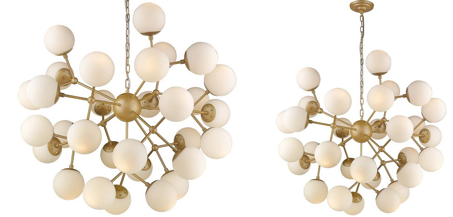 Люстра Berries Chandelier white matt 90 Люстра Berries Chandelier white matt 90 - Loft-Concept в Челябинске