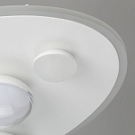 Потолочный светильник овальной формы белого цвета с 7-ю лампами Lunar Pebbles варинант исполнения - 9 | Loft Concept в Челябинске