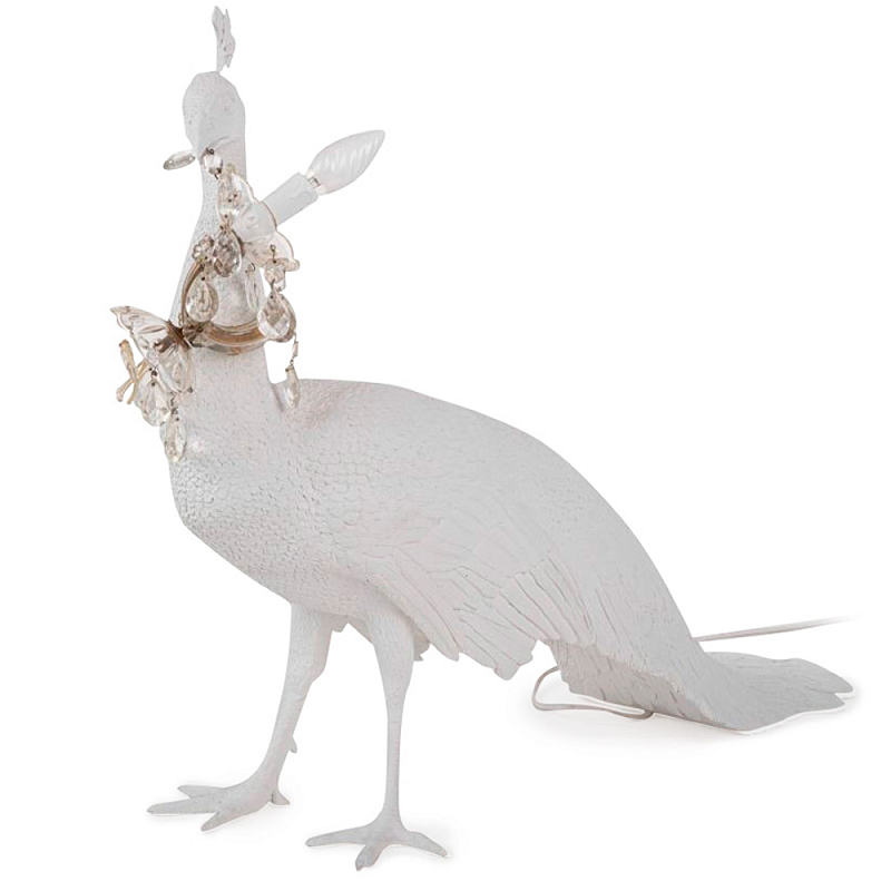 Напольный светильник Seletti Peacock Белый Напольный светильник Seletti Peacock Белый в Челябинске | Loft Concept