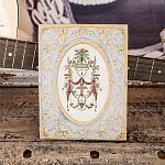 Декоративный постер в раме с рельефным растительным узором арабески New Collection of Arabesques Poster варинант исполнения - 6 | Loft Concept в Челябинске