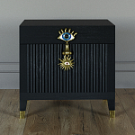 Сундук Eye Elsa Dreams Black варинант исполнения - 4 | Loft Concept в Челябинске