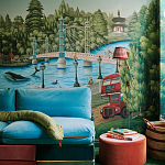 Обои ручная роспись Little London Jubilee Colourway варинант исполнения - 3 | Loft Concept в Челябинске