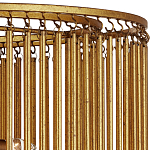 Потолочный светильник двухъярусный золотого цвета Metal Tentacles варинант исполнения - 1 | Loft Concept в Челябинске