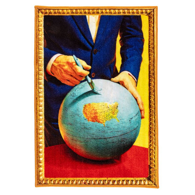 Коврик Seletti Globe Мульти Коврик Seletti Globe Мульти в Челябинске | Loft Concept