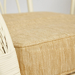 Комплект уличной мебели из ротанга Clara белый варинант исполнения - 8 | Loft Concept в Челябинске