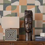 Настольная лампа с квадратным основанием и прямоугольным абажуром Neat Lines варинант исполнения - 5 | Loft Concept в Челябинске