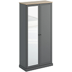 Двухдверный шкаф с зеркалом Percent Closet варинант исполнения - 2 | Loft Concept в Челябинске