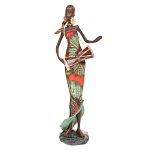 Фигурка негритянка с барабаном Ethno girl варинант исполнения - 1 | Loft Concept в Челябинске