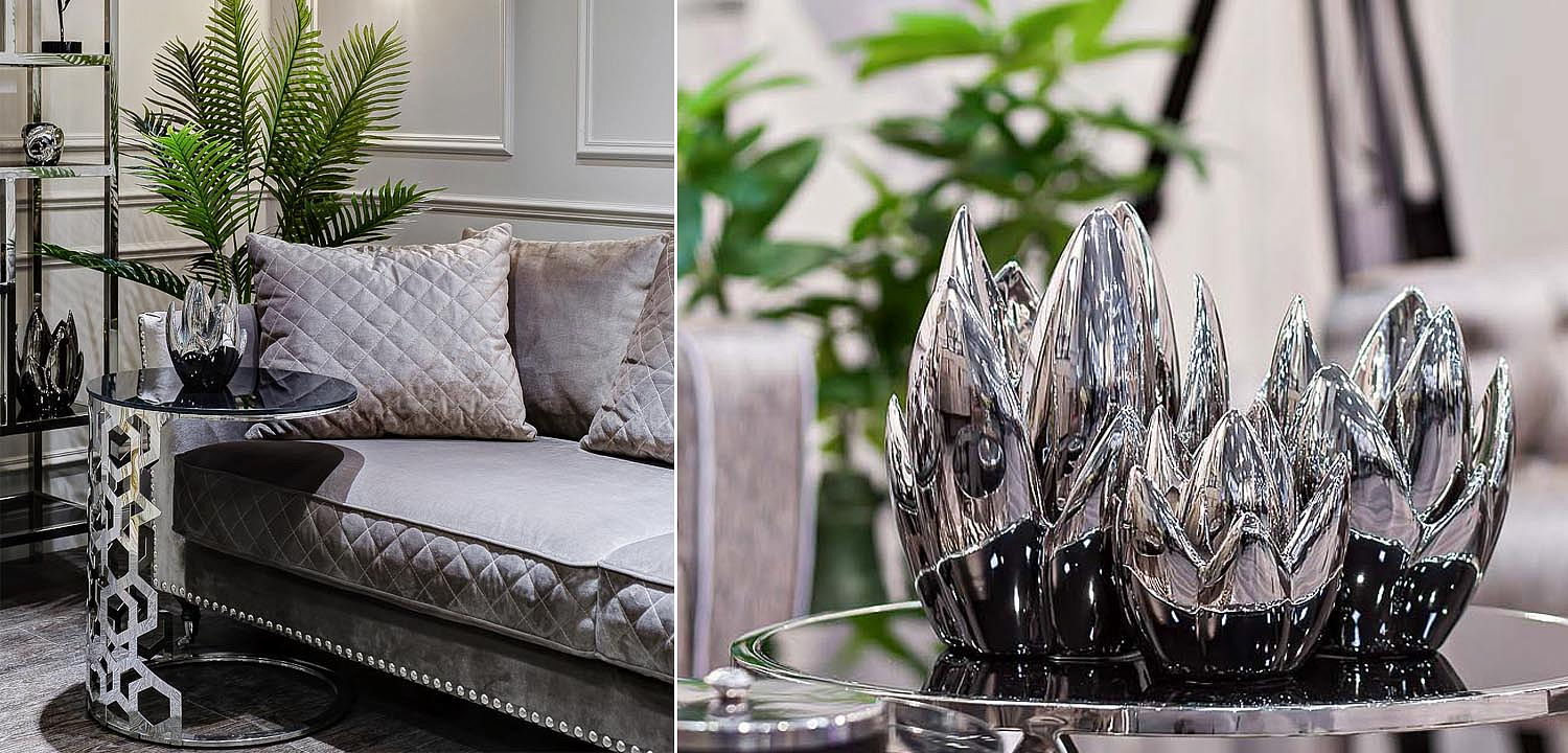 Подсвечник Solange silver Подсвечник Solange silver - Loft-Concept в Челябинске