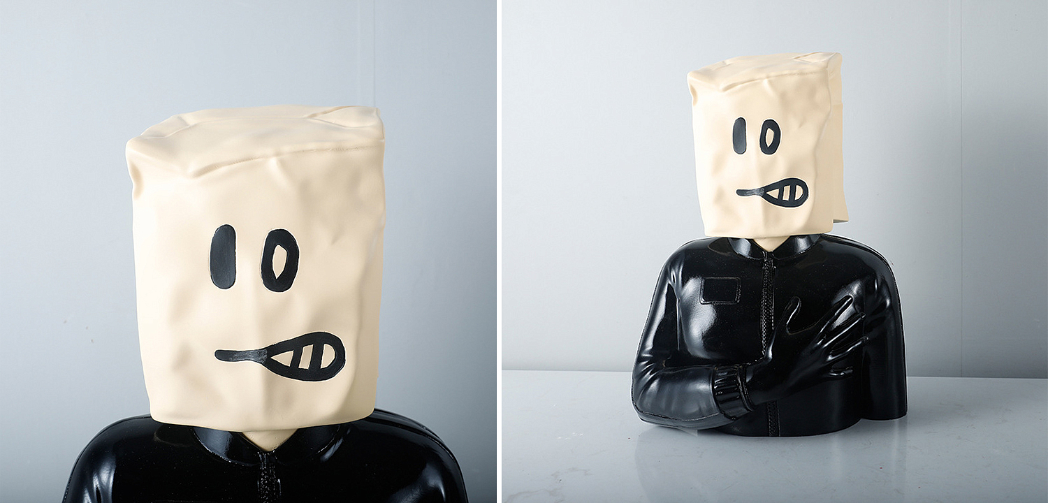 Статуэтка Banksy Package on Head Статуэтка Banksy Package on Head - Loft-Concept в Челябинске