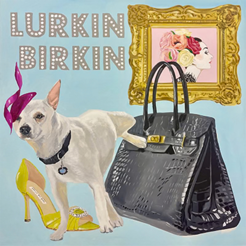 Картина Lurkin Birkin Мульти Картина Lurkin Birkin Мульти в Челябинске | Loft Concept