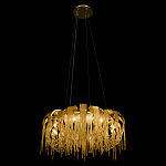 Люстра круглая подвесная с металлическими дугами и длинными цепочками 80 см Atlantis Chain варинант исполнения - 13 | Loft Concept в Челябинске