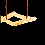 Люстра подвесная с фигурным светодиодным плафоном Calcite Figural Light варинант исполнения - 2 | Loft Concept в Челябинске