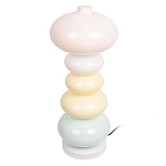 Настольная лампа из стеклянных сфер в пастельных тонах Высота 48 см Pastel Lunaria варинант исполнения - 2 | Loft Concept в Челябинске