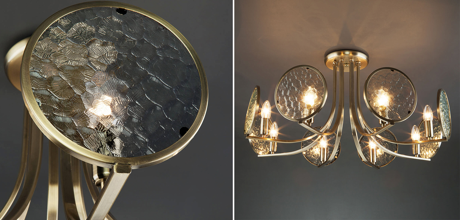Потолочная люстра Moibeal Chandelier antique bronze Потолочная люстра Moibeal Chandelier antique bronze - Loft-Concept в Челябинске