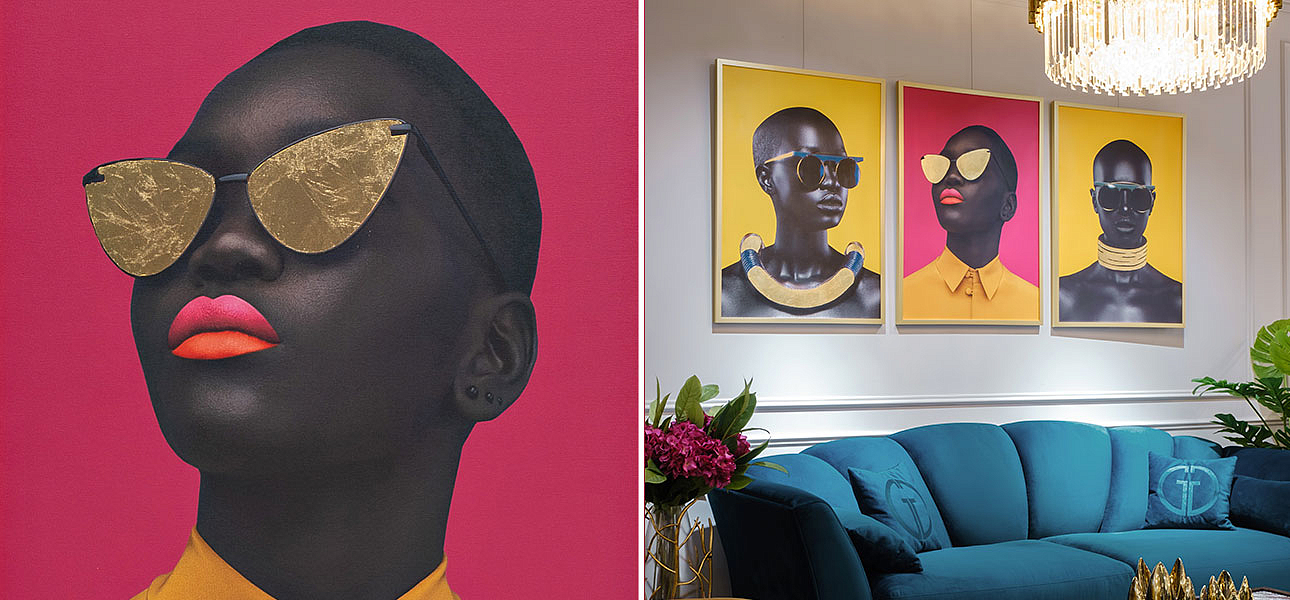 Холст The brightness of African women Холст The brightness of African women - Loft-Concept в Челябинске