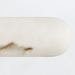 Бра для ванных комнат вертикальное с вытянутым плафоном из алебастра Hinkley варинант исполнения - 5 | Loft Concept в Челябинске