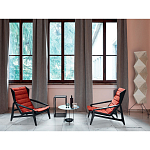 Дизайнерское кресло с подлокотниками из массива дерева Gio Ponti D.156.3 Armchair варинант исполнения - 3 | Loft Concept в Челябинске