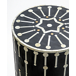 Дизайнерские приставной столик с инкрустацией Mandika Bone Inlay Stool варинант исполнения - 1 | Loft Concept в Челябинске