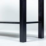 Черная консоль с выдвижными ящиками Monica варинант исполнения - 4 | Loft Concept в Челябинске