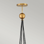 Подвесной светильник с шестью прозрачными стеклянными шарообразными плафонами Hinkley варинант исполнения - 5 | Loft Concept в Челябинске