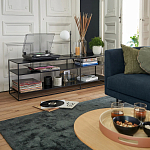 ТВ-тумба стальная с полками Chad TV-Stand варинант исполнения - 5 | Loft Concept в Челябинске