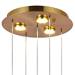 Потолочный светильник с пятью цветными плафонами Soar Colorful Lamp варинант исполнения - 2 | Loft Concept в Челябинске