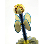 Статуэтка тропический фрукт Pandora Tropical Fruit Grey Yellow Flower варинант исполнения - 1 | Loft Concept в Челябинске