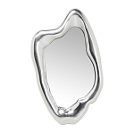 Зеркало в серебряной раме Liquid Iron варинант исполнения - 1 | Loft Concept в Челябинске