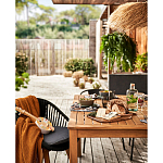 Кресло на ножках из массива акации Houle Chair варинант исполнения - 8 | Loft Concept в Челябинске