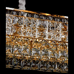 Люстра овальной формы хрустальная в неоклассическом стиле Majesty варинант исполнения - 3 | Loft Concept в Челябинске