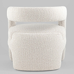 Кресло дизайнерское для лаунж зоны жемчужного цвета Pearl Lounge варинант исполнения - 7 | Loft Concept в Челябинске