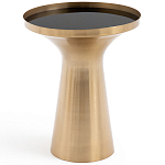 Приставной столик из латуни Grant Brass Side Table варинант исполнения - 1 | Loft Concept в Челябинске