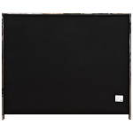 Кровать двуспальная серая с высоким мягким изголовьем Heart of the Bedroom варинант исполнения - 4 | Loft Concept в Челябинске