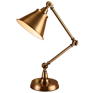 Настольная лампа 20TH C.Factory FilamentI Table Lamp antique brass