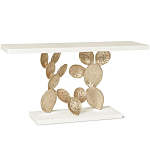 Консоль прямоугольная белая с основанием в виде кактуса Cactus варинант исполнения - 1 | Loft Concept в Челябинске