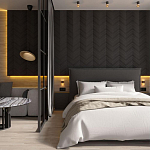 Гипсовая 3D панель с принтографией PE-08 варинант исполнения - 1 | Loft Concept в Челябинске