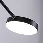 Бра с длинным чёрным металлическим каркасом Bendik Lighting варинант исполнения - 4 | Loft Concept в Челябинске