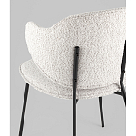 Стул Bellamy букле светло-серый варинант исполнения - 3 | Loft Concept в Челябинске