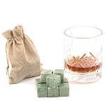 Камни для охлаждения виски из натурального камня жадеит Natural Stone Cube варинант исполнения - 5 | Loft Concept в Челябинске