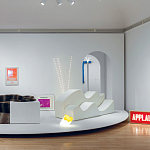 Настольная дизайнерская лампа Poltronova Passiflora Yellow Table Lamp варинант исполнения - 10 | Loft Concept в Челябинске