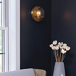 Бра округлой формы с многогранным стеклянным плафоном Hinkley варинант исполнения - 11 | Loft Concept в Челябинске