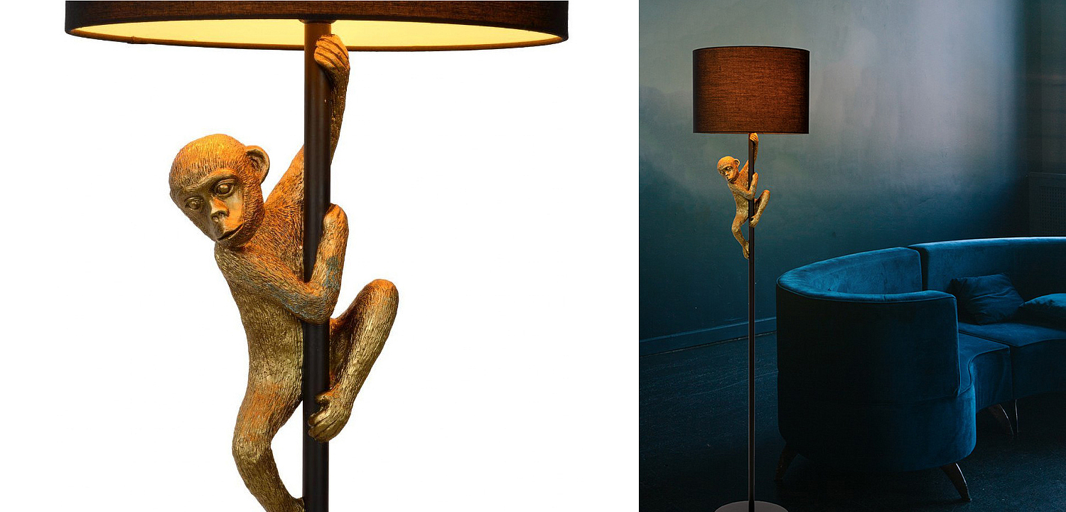 Торшер Climbing Monkey floor lamp Торшер Climbing Monkey floor lamp - Loft-Concept в Челябинске